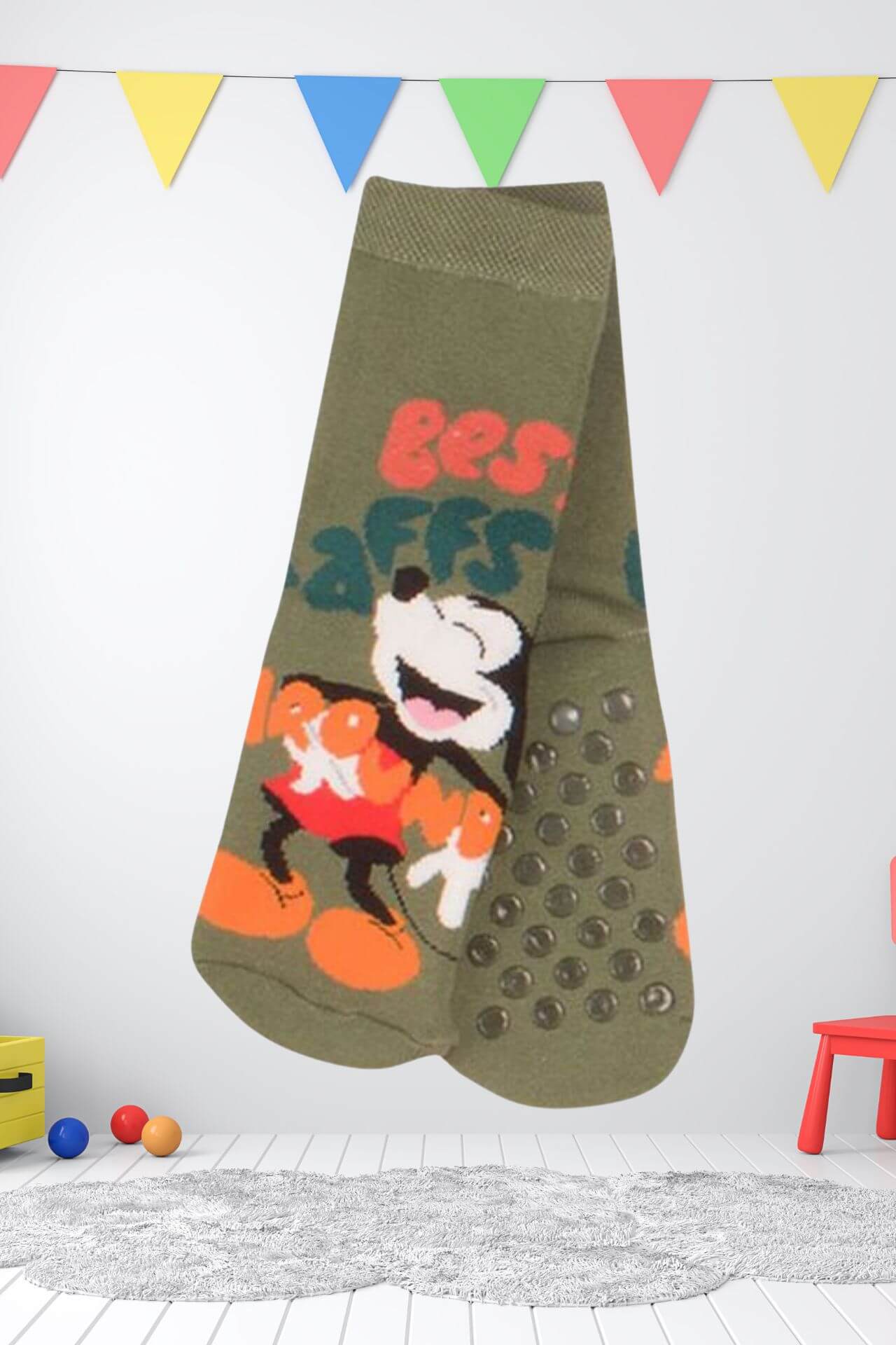 REINA - Mickey Παιδικές Κάλτσες Αντιολισθητικές R20502