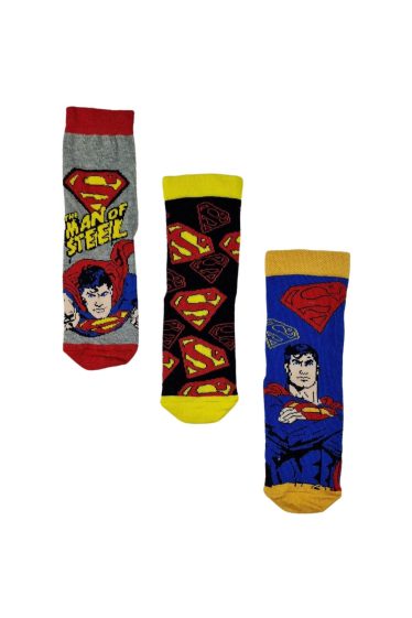 REINA - Παιδικές Κάλτσες Superman 3 Ζευγάρια 1561