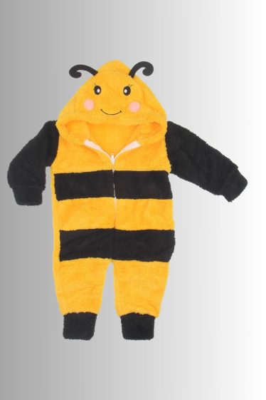 REINA - Παιδική Πιτζάμα Ολόσωμη Fleece Bee 5161