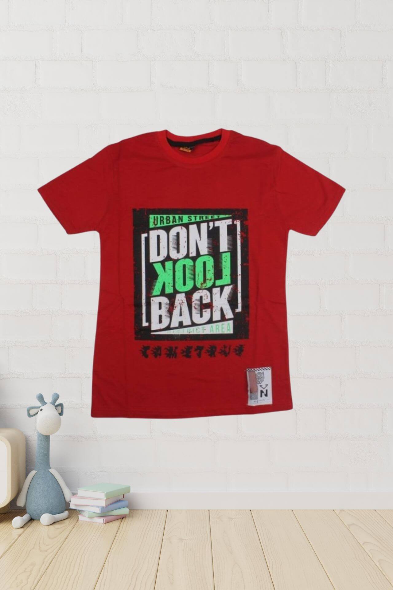 REINA - Παιδική Κοντομάνικη Μπλούζα Για Αγόρι 02-5008
